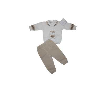Completo Coprifasce Neonato 2 Pezzi in Cotone