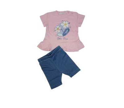 Completino bimba in cotone