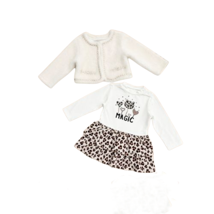 Completo Maglioncino Maglia manica lunga e gonna