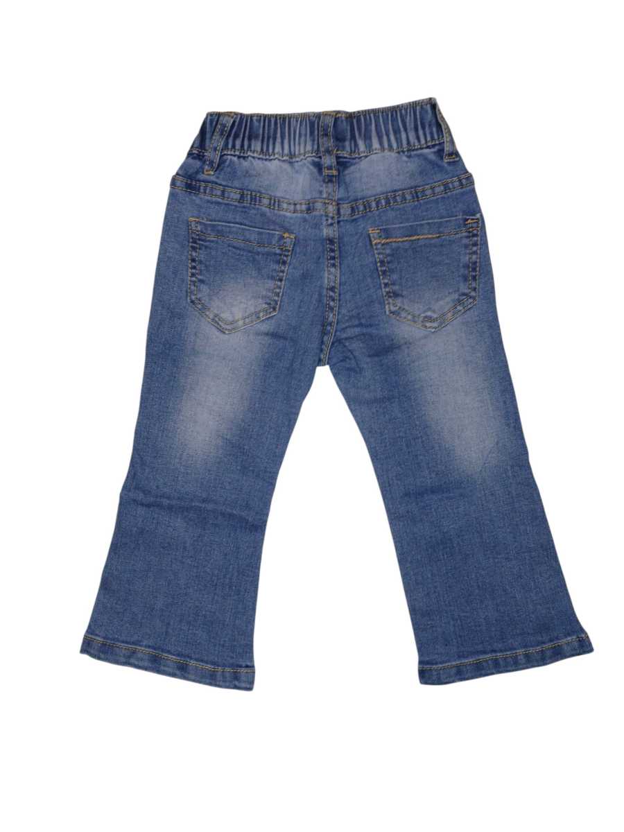 Jeans a zampa d'elefante Bambina
