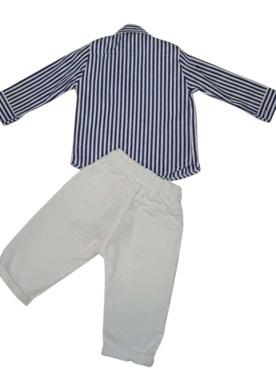 Completo Bimbo Camicia t-shirt e jeans