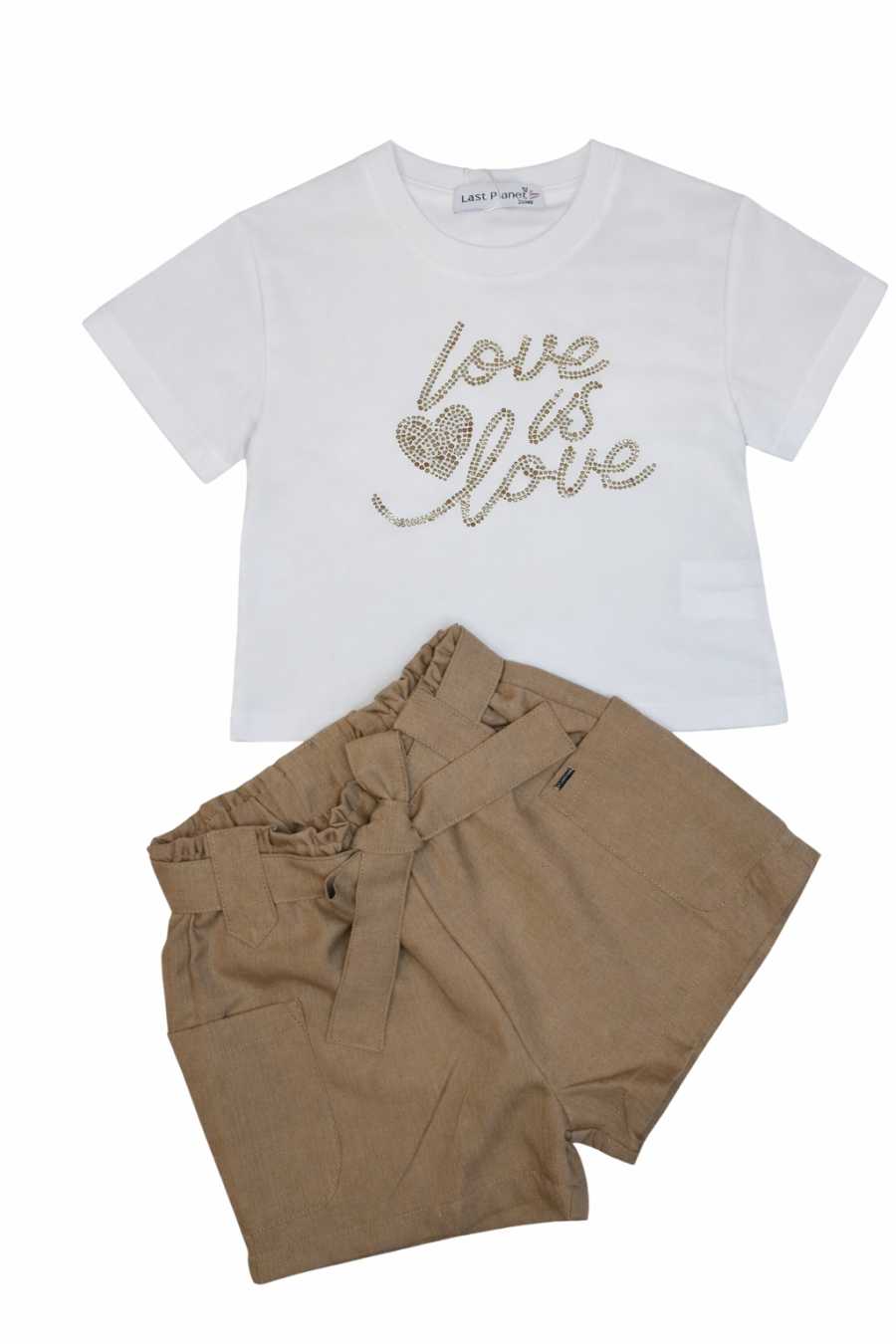 Completino T-shirt e pantaloncino