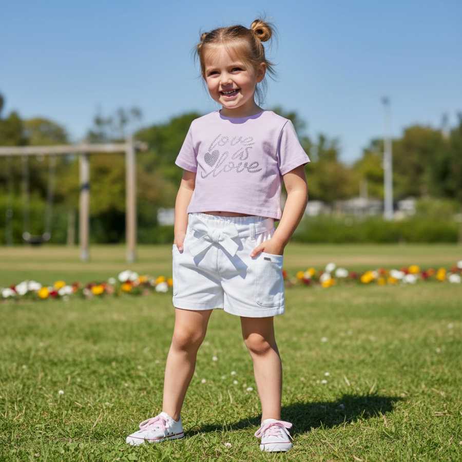 Completino T-shirt e pantaloncino