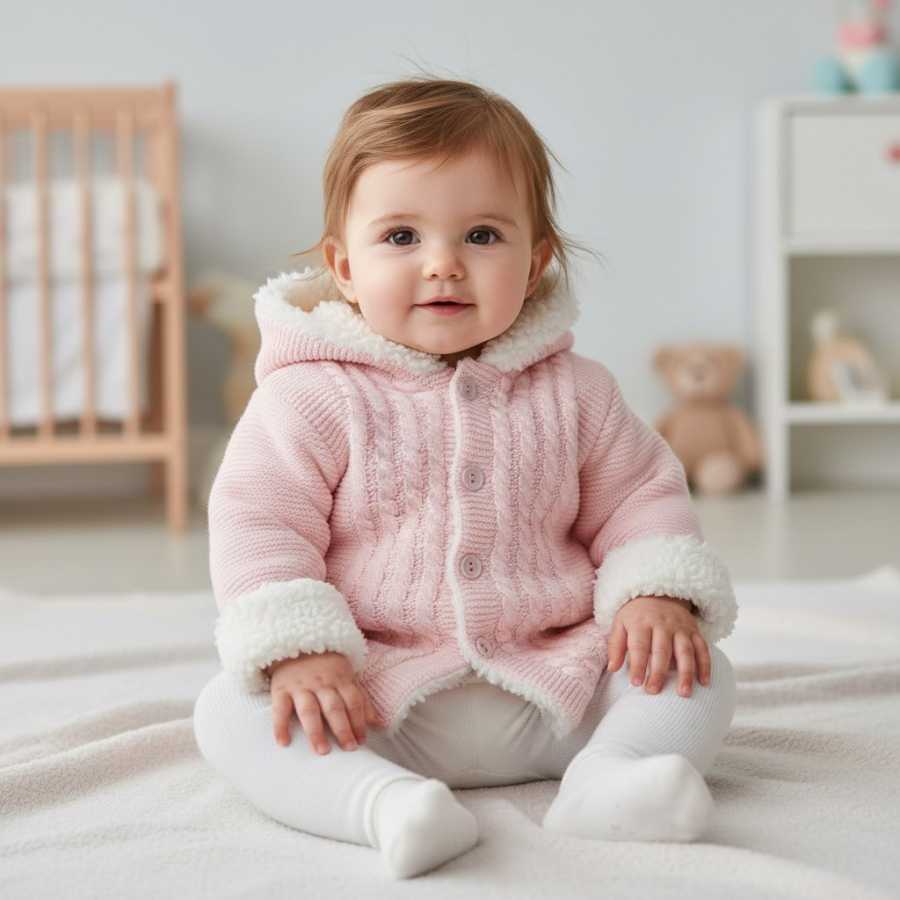 Cappottino Neonata con cappuccio