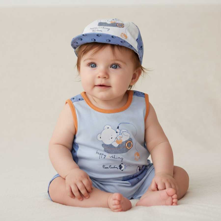 Pagliaccetto Neonato in cotone