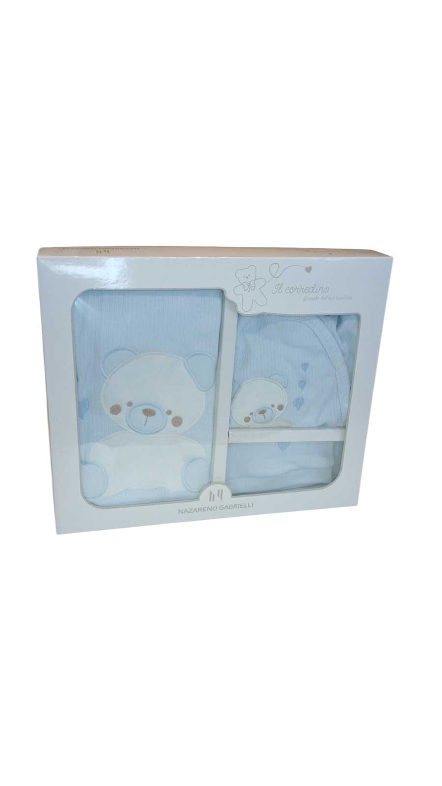 Set 3 pz Tutina Copertina Cappellino in Cotone