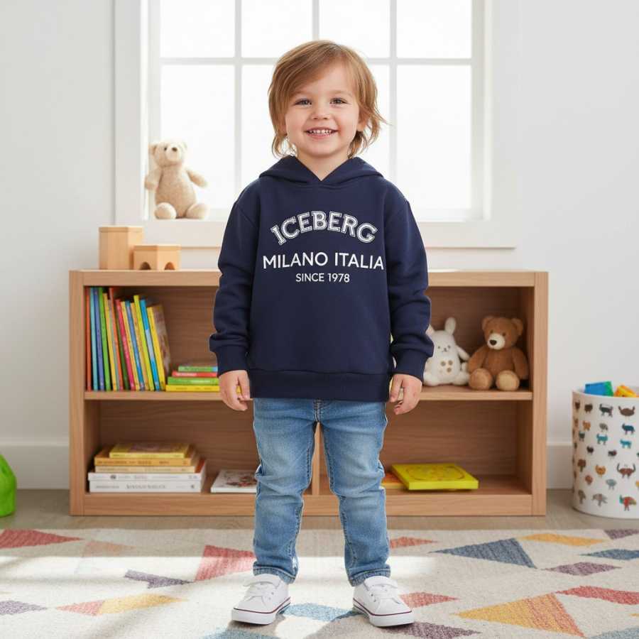 Felpa con cappuccio Bambino