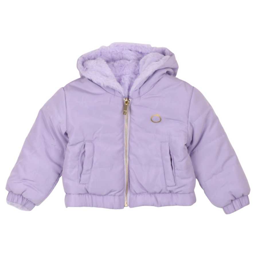 Piumino con cappuccio Bambina